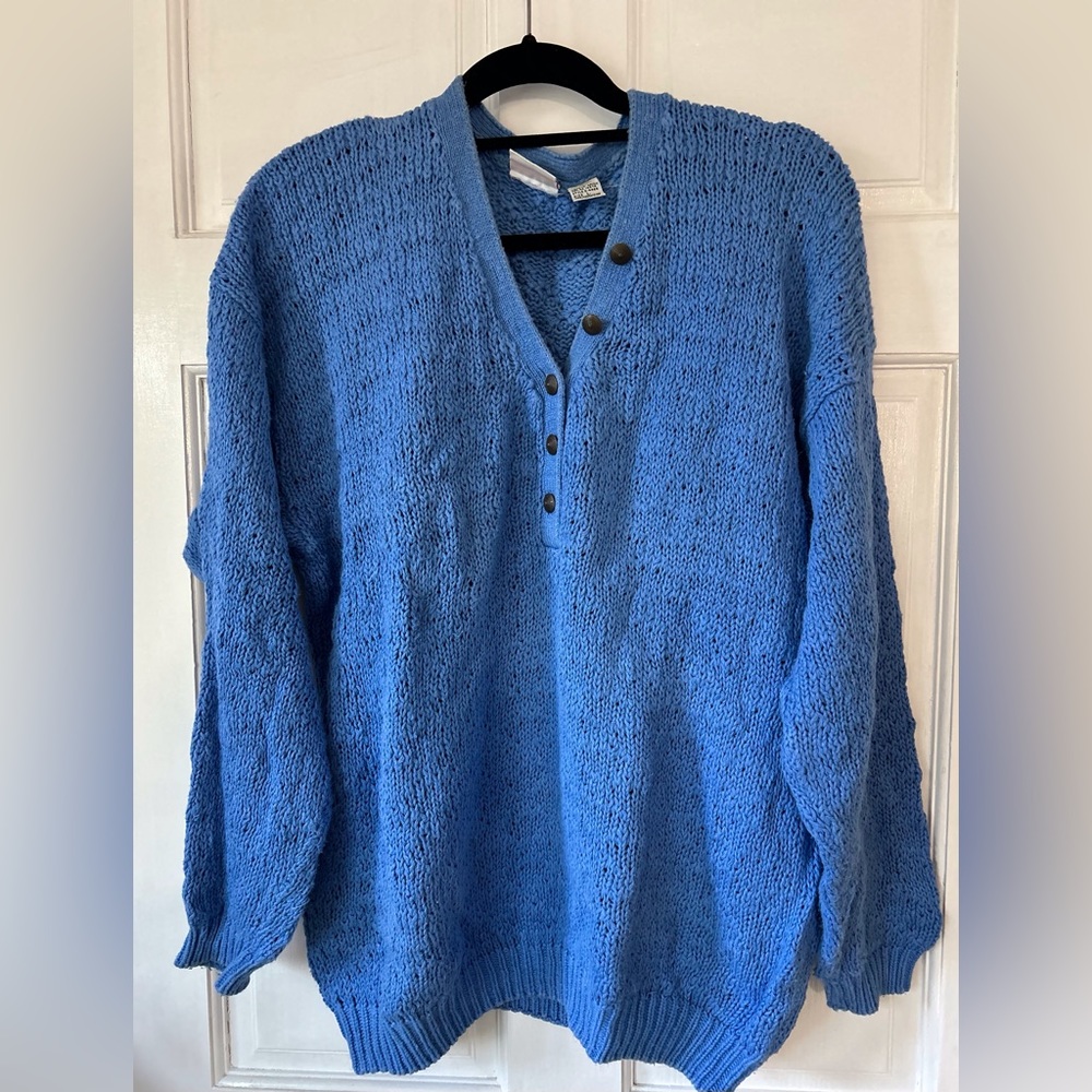 💜$25 SPECIAL💜 VINTAGE AVON FASHIONS CARDIGAN SWEATER - size L
